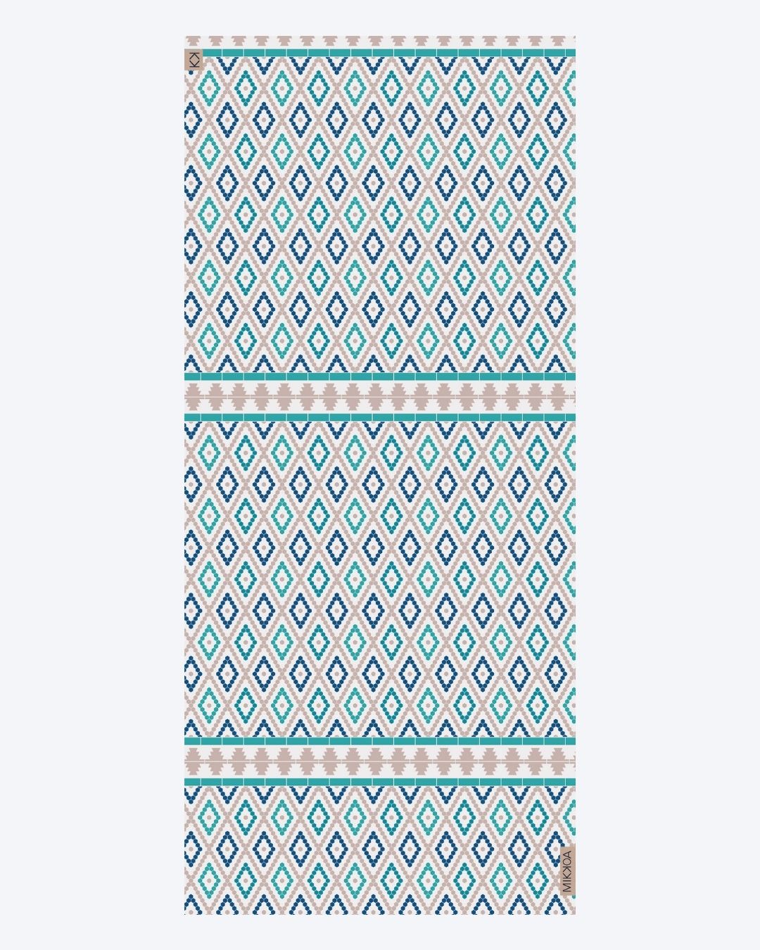 Best Beach Towel-Open Designer Beach Towel-Mikkoa Indian Summer Beach Towel