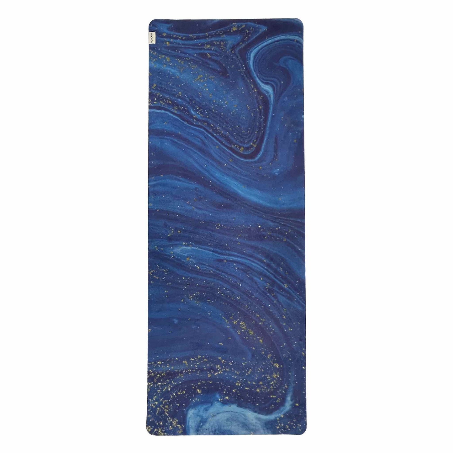 1mm Travel Yoga Mat-Travel Yoga Front Image-Mikkoa Midnight Ocean Lightweight yoga mat