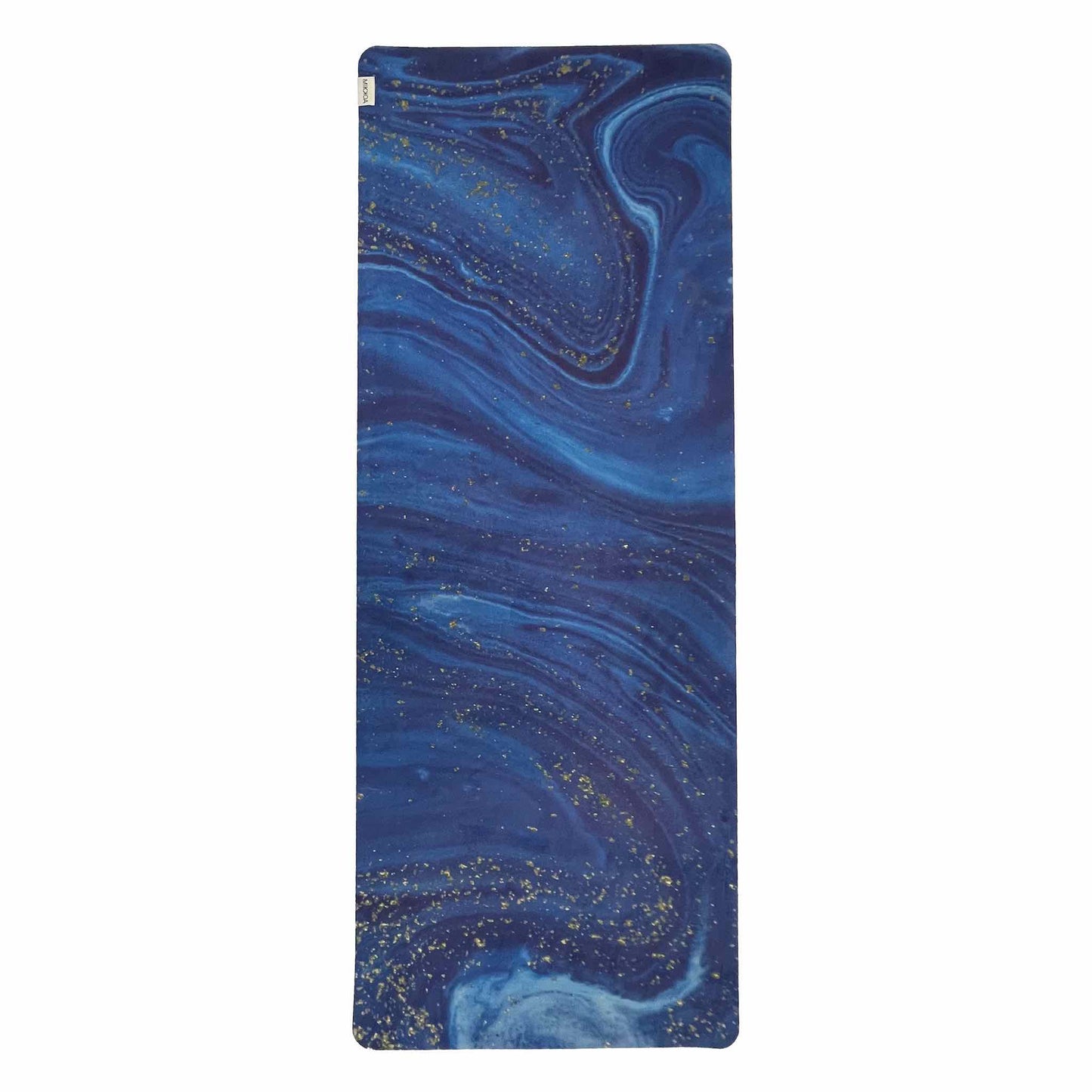 1mm Travel Yoga Mat-Travel Yoga Front Image-Mikkoa Midnight Ocean Lightweight yoga mat