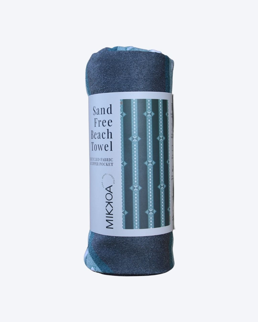 Foldable Yoga Mat-Folded Beach Towel-Mikkoa Boho Days Beach Towel