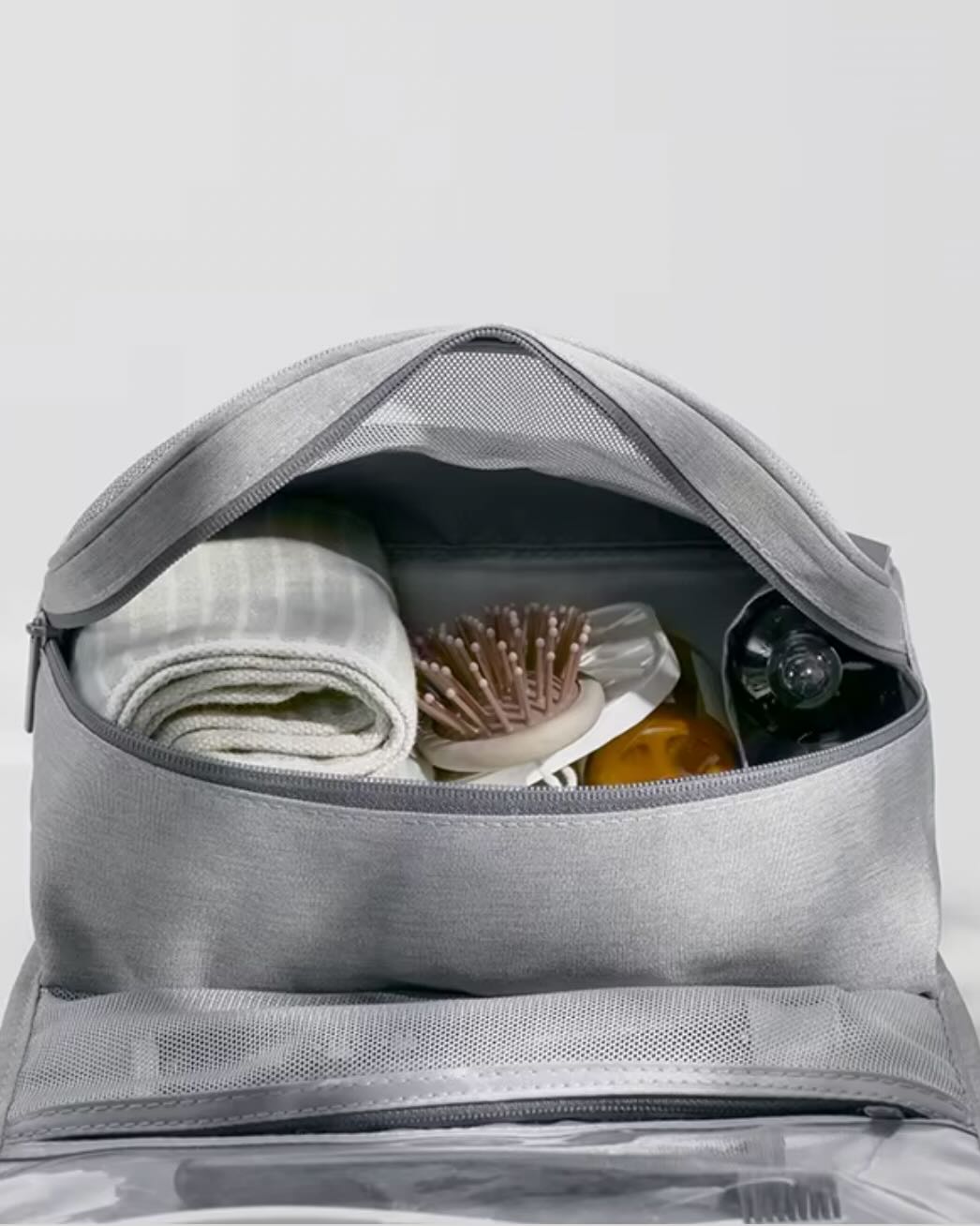 Travel Toiletry Bag - Foldable & Hanging Design