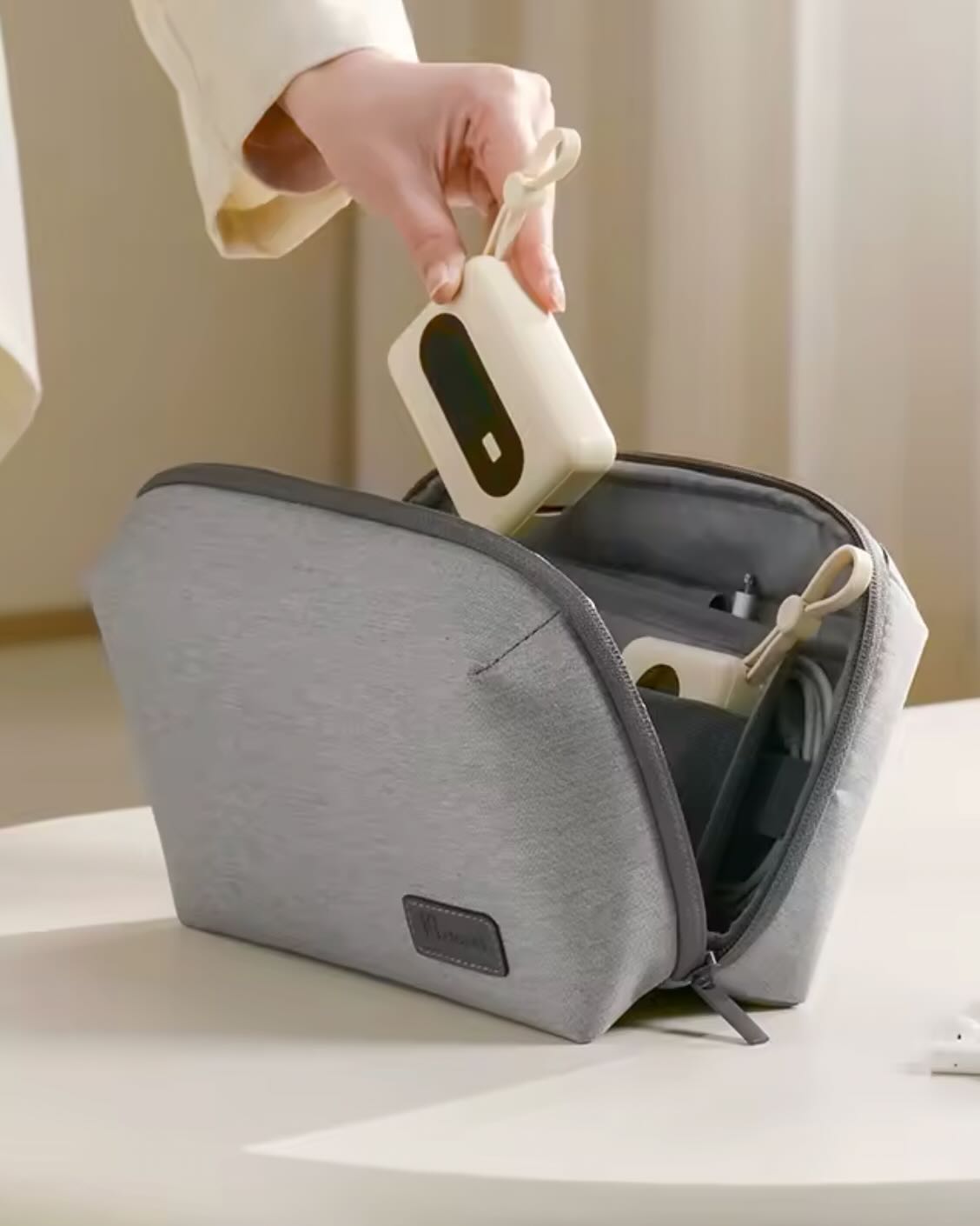 Travel Tech Pouch - Electronic Gadget & Cable Organizer