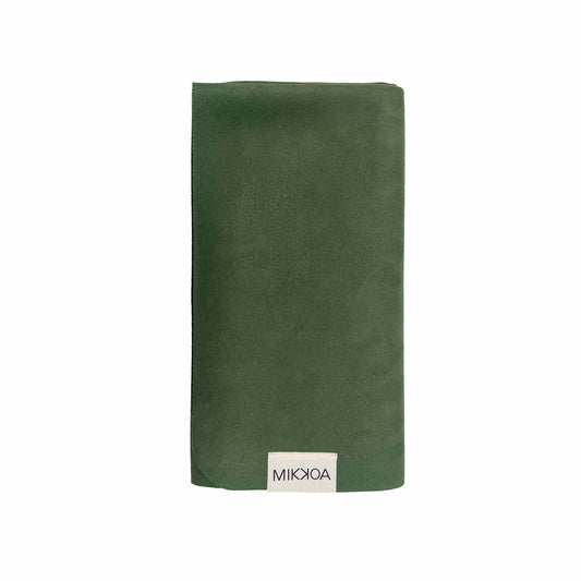 Travel Yoga Mat- Foldable Green Yoga Mat Image-Mikkoa Olive Yoga Mat